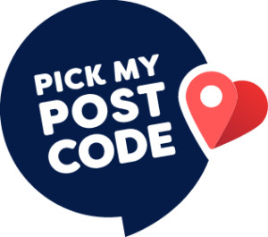 Pick My Postcode logo Pick My Postcode logo