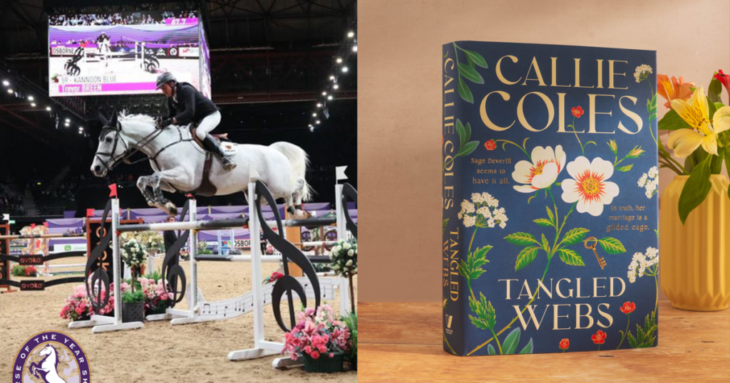 Win 2 HOYS hospitality tickets and a signed copy of Tangled Webs Win 2 HOYS hospitality tickets and a signed copy of Tangled Webs