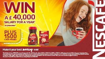 Win £1,000 cash late-draw prize