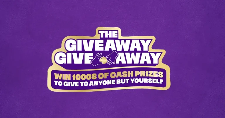 Win Thousands of cash prizes to give away, including major cash draws