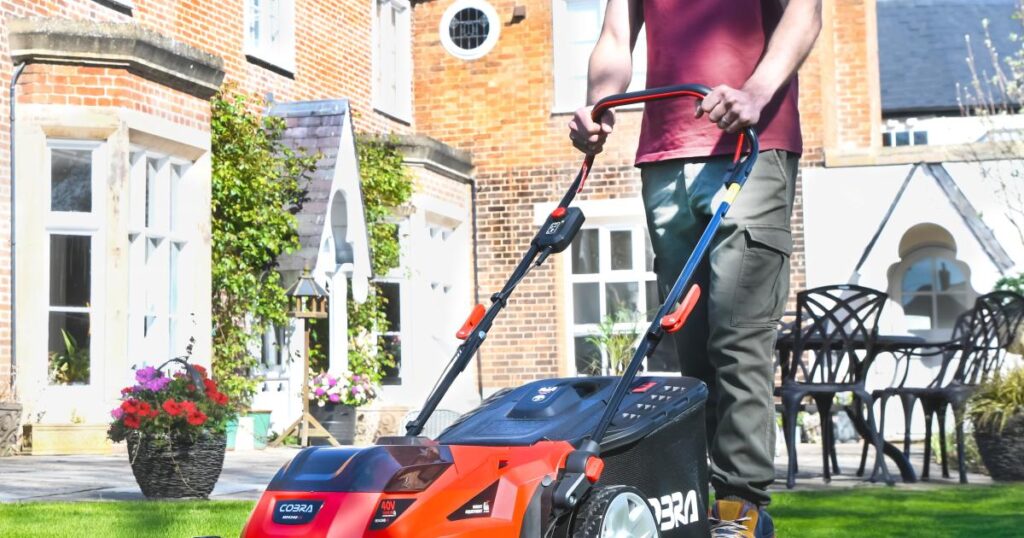 Win A Cobra Cordless Lawnmower worth over £300