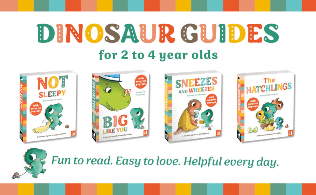 Win All four Dinosaur Guides