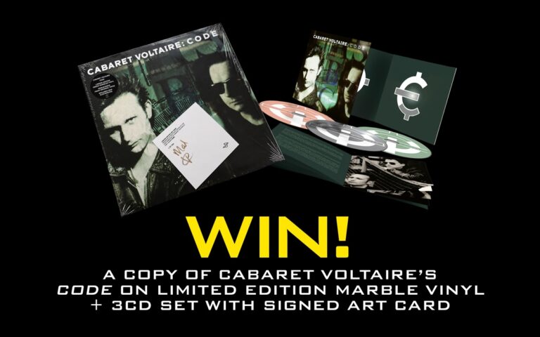 Win Cabaret Voltaire’s CODE on vinyl and triple CD, with signed art card Win Cabaret Voltaire’s CODE on vinyl and triple CD, with signed art card