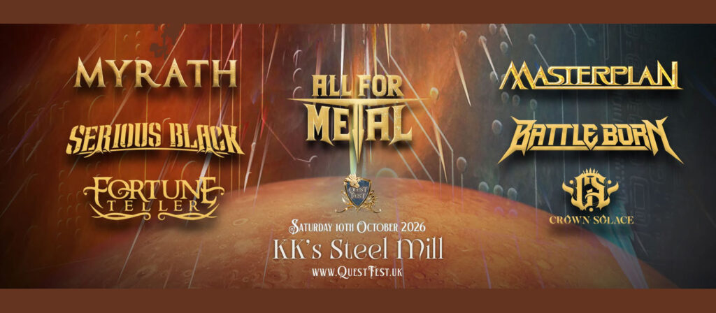 Win QUESTFEST returns to the mighty halls of KK’s Steel Mill • TotalRock